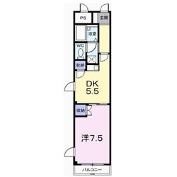 メゾンソレイユの物件間取画像